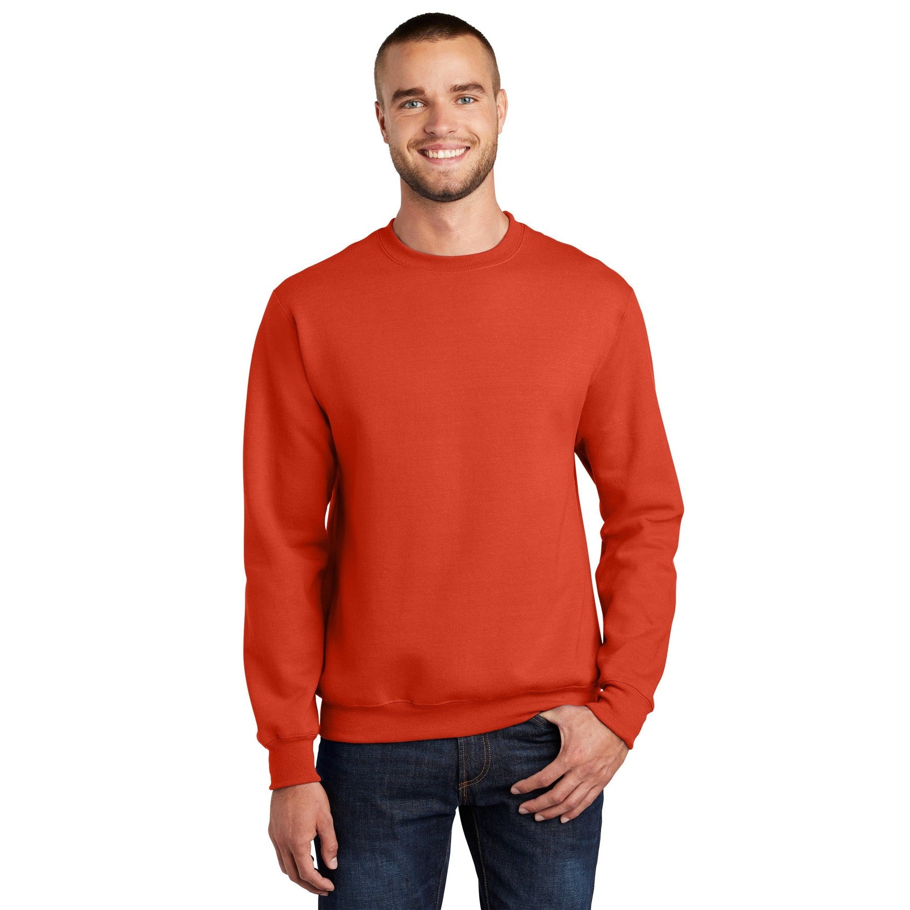 Port & Company-Port & Company® - Essential Fleece Crewneck Sweatshirt. PC90-MedTech-10